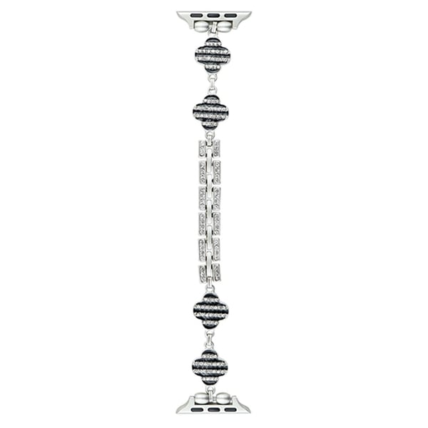 Apple Watch 41mm / 40mm / 38mm Bling Band Sinklegering Armbåndsrem - Stjernelys