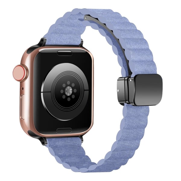 Apple Watch 41mm / 40mm / 38mm Watch Band Magnetic Slim Strap - Babyblå Apple Watch 41mm / 40mm / 38mm Watch Band Magnetic Slim Strap - Babyblå
