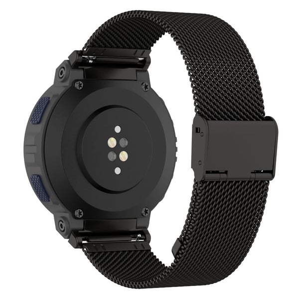Huami Amazfit Active Edge A2212 Armbånd Milanese metallklokkerem - Svart