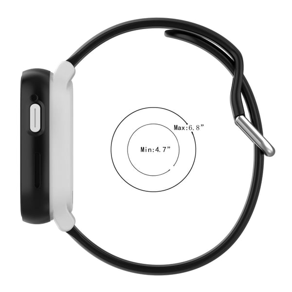 Xplora X6 Play sportsklokkearmbånd i silikon 20 mm - Hvit