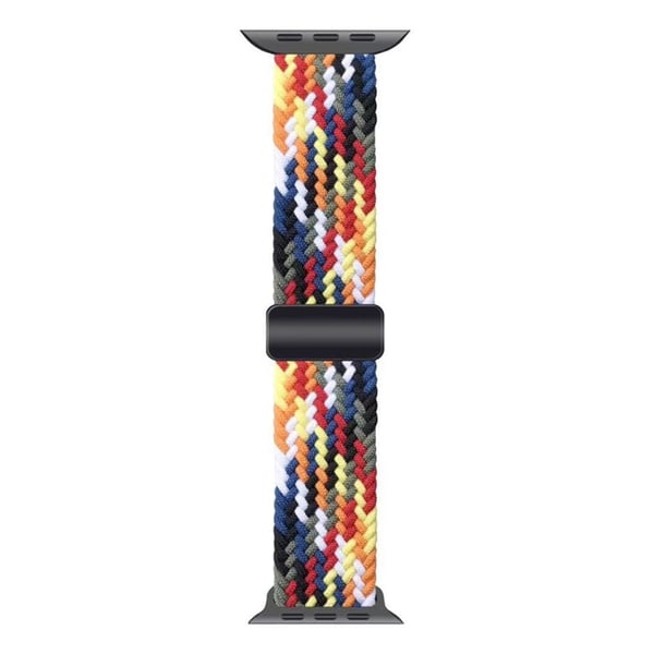 Apple Watch 49 mm / 45 mm / 44 mm / 42 mm nylonarmbånd - Flerfarget