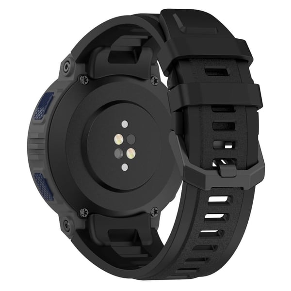 Huami Amazfit Active Edge A2212 Udskiftningsarmbånd Blød silikone urrem - Sort