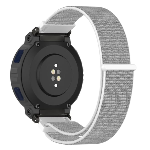 Huami Amazfit Active Edge A2212 Nylonklokkearmbånd Justerbar Magic Tape-rem - Seashell Farge