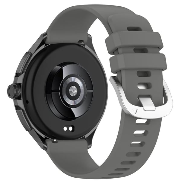 Xiaomi Watch S3 / Huawei Watch 2 Pro / Honor Watch 4 Pro Klokkebånd 22mm Silikonklokkerem - Mørkegrå Xiaomi Watch S3 / Huawei Watch 2 Pro / Honor Watch 4 Pro Klokkebånd 22mm Silikonklokkerem - Mørkegrå