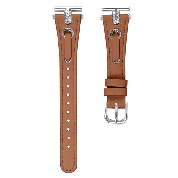 Huawei Watch 2 / GT 2 42mm / GT 3 42mm Urarmbånd Armbånd i ekte kuskinn - Brun