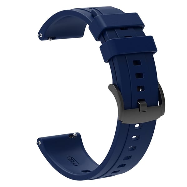 Huawei Watch GT 4 46 mm smartklokkearmbånd 22 mm silikonarmbånd - Marineblå