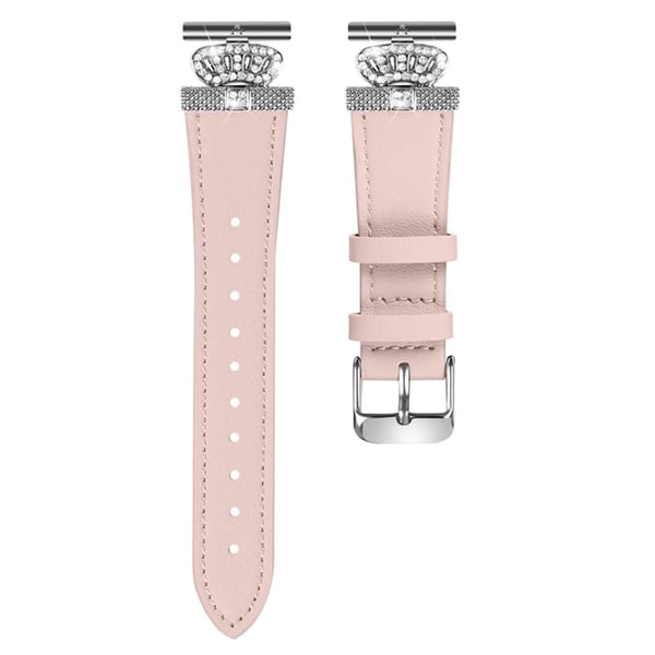 Huawei Watch 2 / GT 2 42mm / GT 3 42mm utskifting av ekte kuskinnrem - Rosa