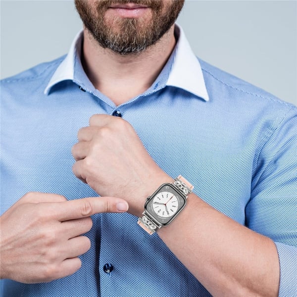 Lærrem Apple Watch 49mm / 45mm / 44mm / 42mm - Rosa
