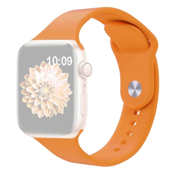 KALEBOL Apple Watch 41mm / 40mm / 38mm Silikonklokkebånd - Oransje