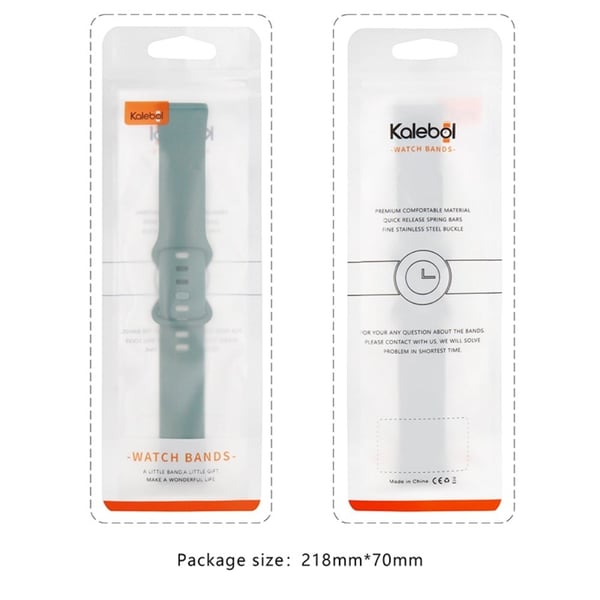 KALEBOL KLB-HDKGJ-001 Fitbit Versa 3 / 4 / Sense / Sense 2 Bløde silikone-urremme - Lyserød