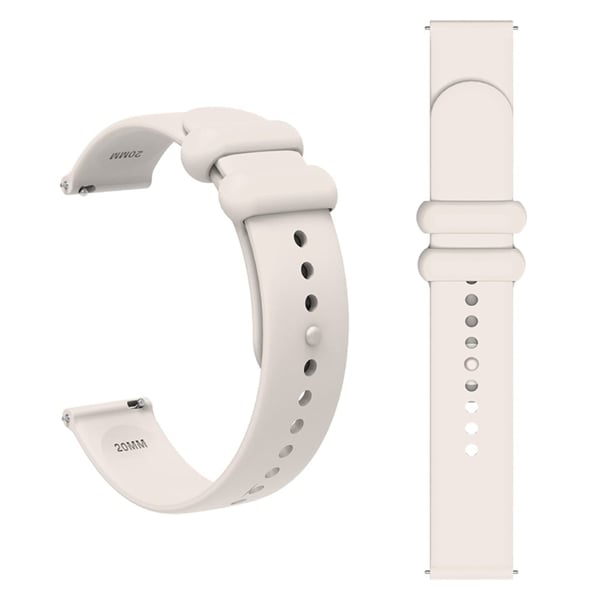 Garmin Venu 3S / Forerunner 265S kellonhihna 18mm silikoni korvaavat kellonauhat - Starlight