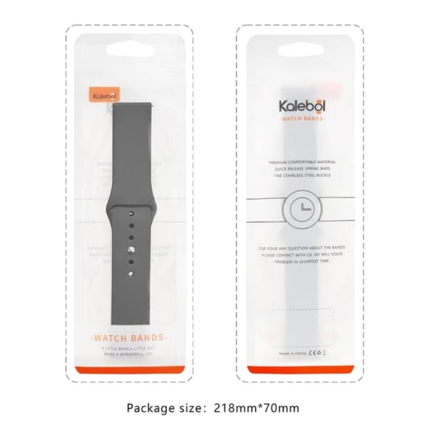 KALEBOL KLB-DKGJ-001 Samsung Galaxy Watch3 45 mm / Garmin Venu 3 klokkerem 22 mm silikonarmbånd - Innsjøen Lyseblå