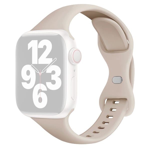 Apple Watch 49mm / 45mm / 44mm / 42mm Silikonklokkerem - Stjernelys