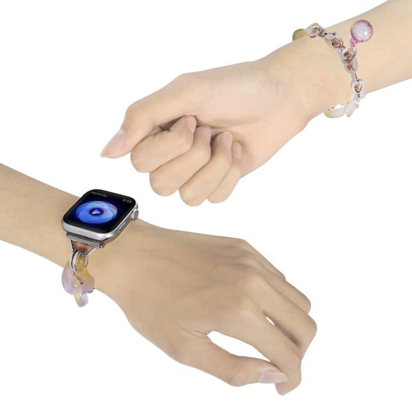 Apple Watch 49 mm / 45 mm / 44 mm / 42 mm harpiksarmbånd - Lilla