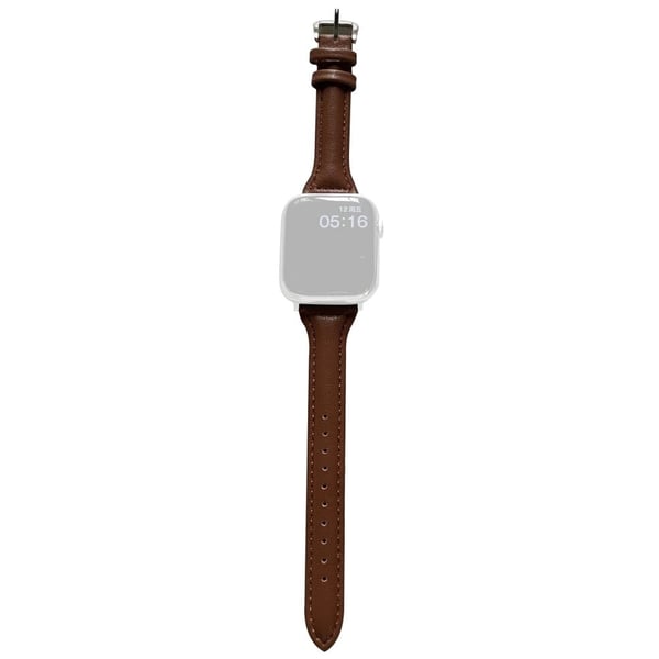 Apple Watch 49mm / 45mm / 44mm / 42mm Slim erstatningsarmbånd - Kaffe
