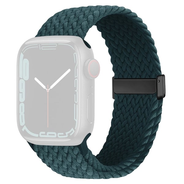 Apple Watch 49mm / 45mm / 44mm / 42mm Urarmbånd - Regnskovsgrøn
