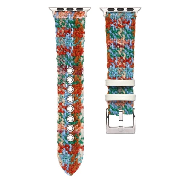 Apple Watch 49mm / 45mm / 44mm / 42mm Ullklokkerem - Oljemaling Farge