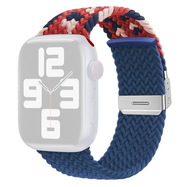 Apple Watch Series 41 mm / 40 mm / 38 mm nylonarmbånd - Flerfarget