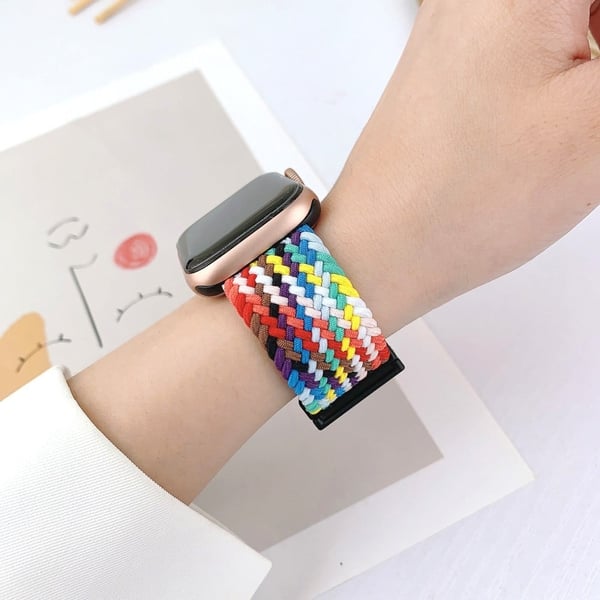 Apple Watch Series 41mm / 40mm / 38mm Nylon Strap Replacement - Officiel Regnbue