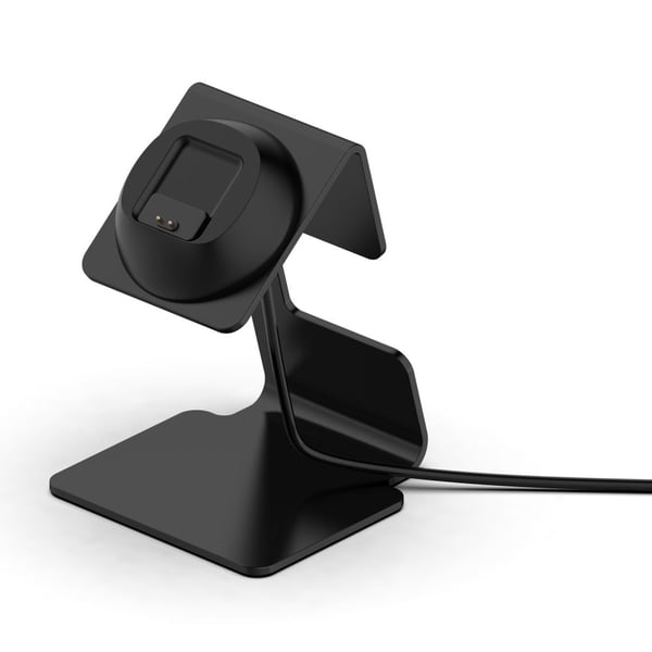 Stativholder Xiaomi Redmi Watch 4 / Smart Band 8 Pro Watch Charger Metal Stand Dock (uten lader) - Svart