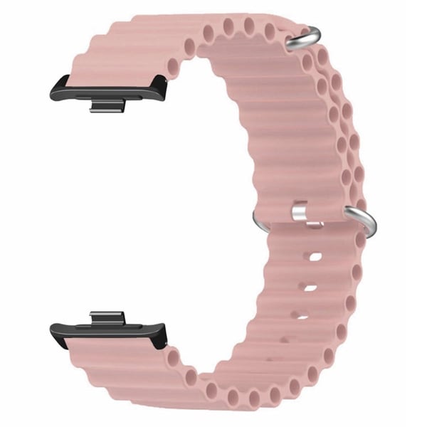 Xiaomi Redmi Watch 4 Silikone urrem med legeringsstik - Lyserød