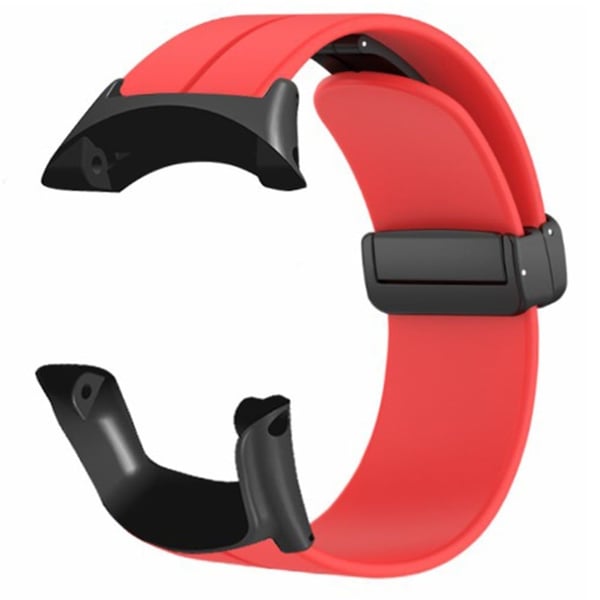 Suunto Ambit3 Peak / Ambit2 Armbånd i silikon med magnetisk sammenleggbar lås - Rød