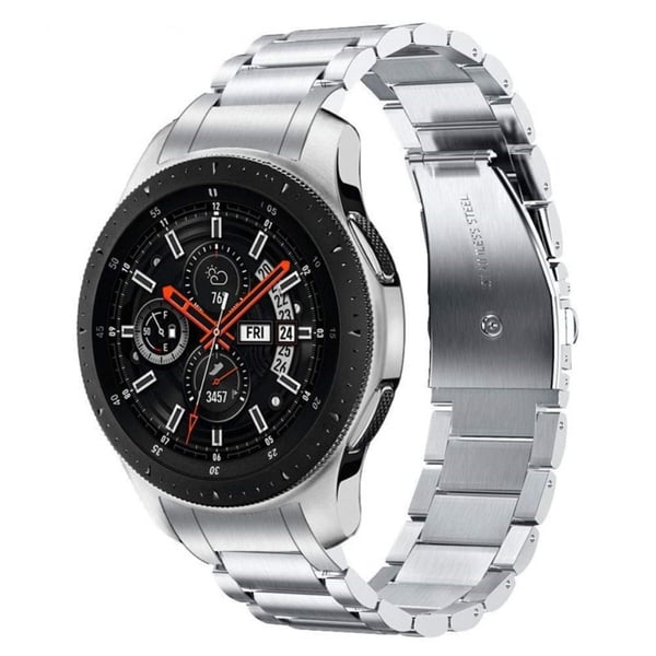 Coros Watch GT 4 46 mm urrem med tre perler i rustfritt stål - Svart