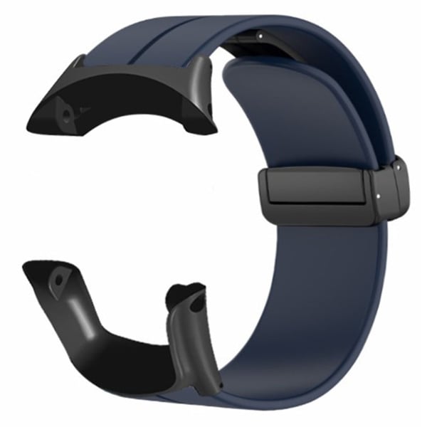 Suunto Ambit3 Peak / Ambit2 Armbånd i silikon med magnetisk sammenleggbar lås - Midnattsblå