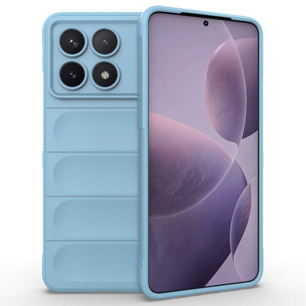 Deksel med mykt grep for Xiaomi Redmi K70 / Xiaomi Redmi K70 Pro - Babyblå