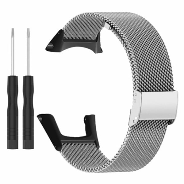 Suunto Ambit3 Peak / Ambit2 Urrem Milanese Rustfrit Stål Mesh Rem - Sølv