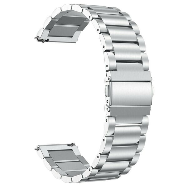 Huami Amazfit Bip 5 rustfritt stål 22 mm håndleddsarmbånd klokkerem - Sølv