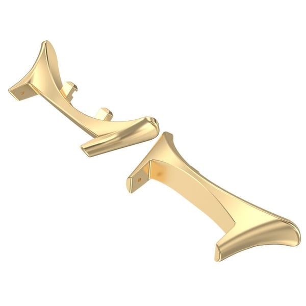 1Par 20 mm klokkekontakt for vivo Watch 3 metallbåndadapter Smartklokke-erstatningsdeler - Gull