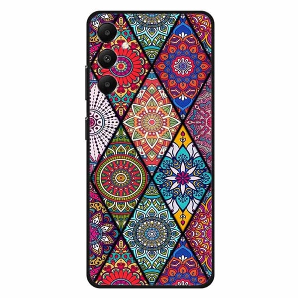 Imagine Samsung Galaxy A05s cover - Mandala-Blomst