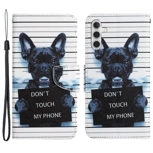 Wonderland Samsung Galaxy A05s flip kuoret - Älä Koske Puhelimeeni