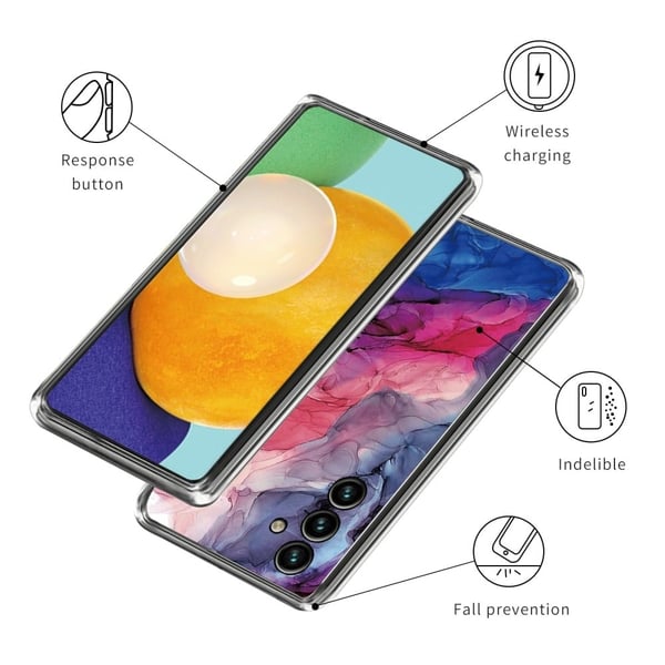 Deco Samsung Galaxy A55 deksel - Style I