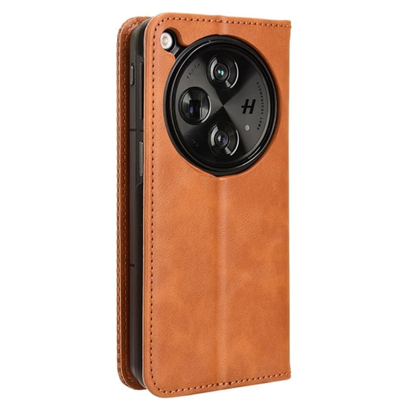 Bofink Vintage Oppo Find N3 / OnePlus Open lærveske - Brun