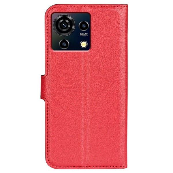 Classic ZTE Blade V50 Vita flip etui - Rød