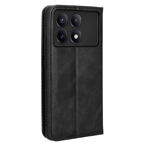 Bofink Vintage Xiaomi Redmi K70 / Xiaomi Redmi K70 Pro lærveske - Svart