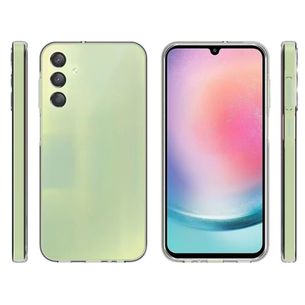 Erittäin ohut läpinäkyvä kotelo Samsung Galaxy A15