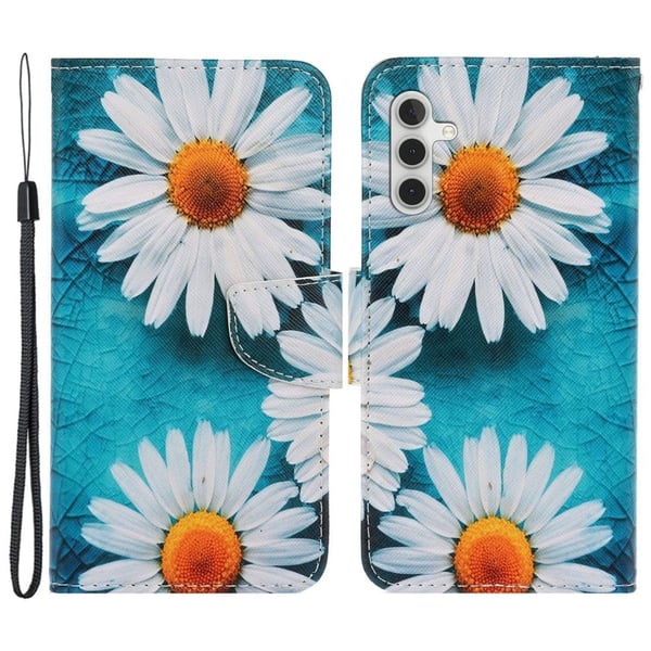 Wonderland Samsung Galaxy A05s flip-etui - Krysantemum