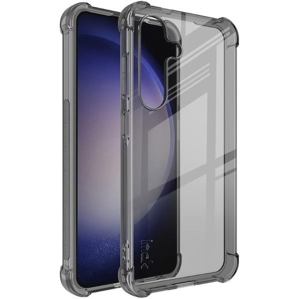 IMAK Airbag Cover for Samsung Galaxy S24 - Gjennomsiktig Svart