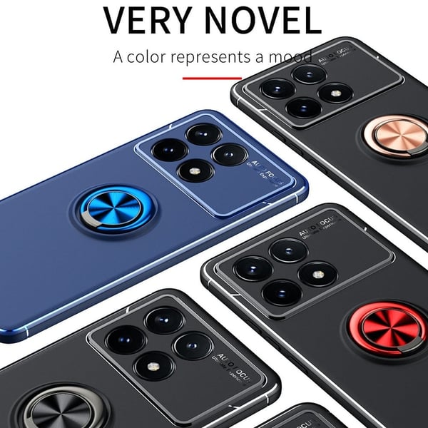 Ringo Xiaomi Redmi K70 / Xiaomi Redmi K70 Pro deksel - Svart / Rød