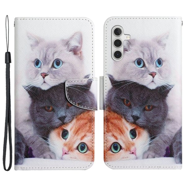 Wonderland Samsung Galaxy A05s flip-etui - Tre Katter