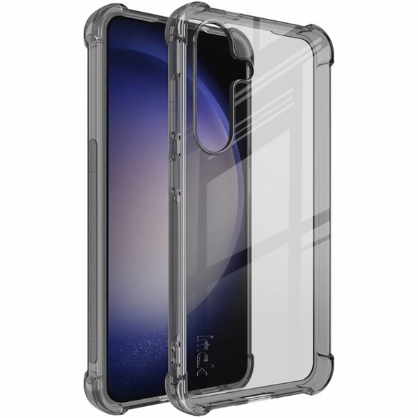IMAK Airbag Cover for Samsung Galaxy S24 Plus - Gjennomsiktig Svart IMAK Airbag Cover for Samsung Galaxy S24 Plus - Gjennomsiktig Svart