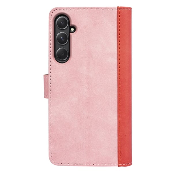 Tofarget lærdeksel for Samsung Galaxy A55 - Rosa
