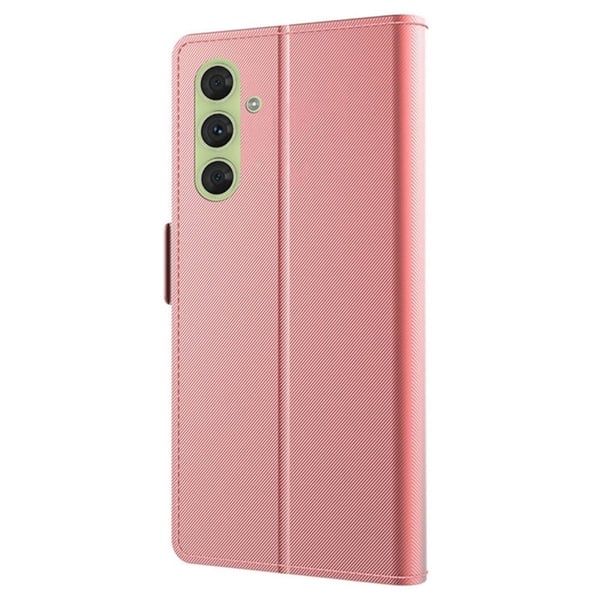 Snyggt Samsung Galaxy S24 fodral med sminkspegel - Roséguld