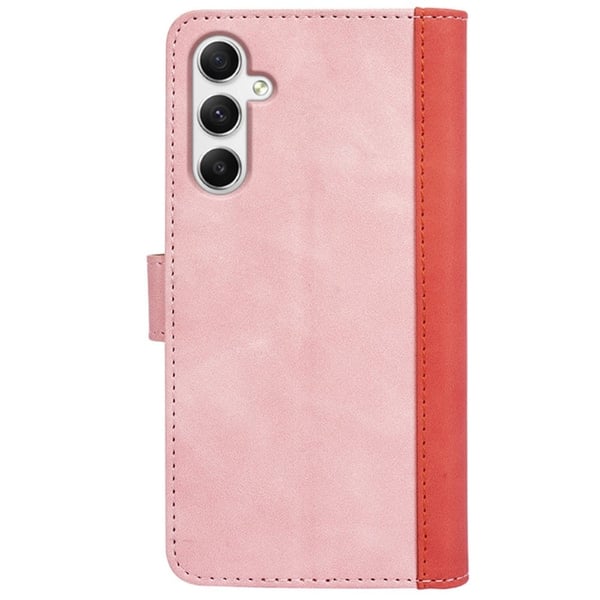 Tofarget lærdeksel for Samsung Galaxy A35 - Rosa