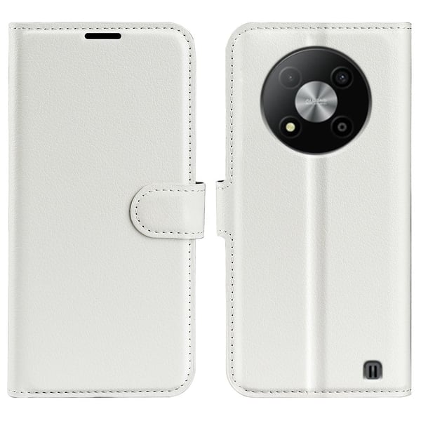 Classic ZTE Blade A73 flip kuoret - Valkoinen