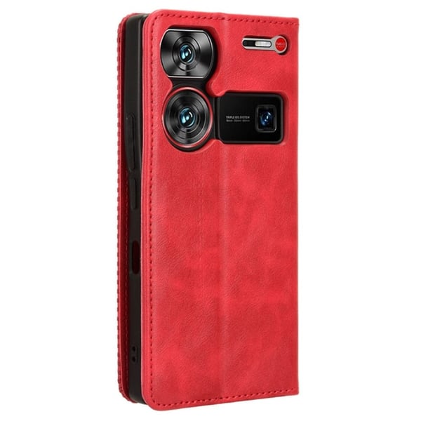 Bofink Vintage ZTE nubia Z60 Ultra lærveske - Rød