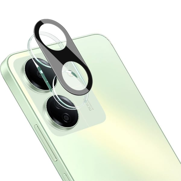 IMAK Xiaomi Redmi 13C / Xiaomi Poco C65 kamerabeskytter i glas med akryl linsehætte